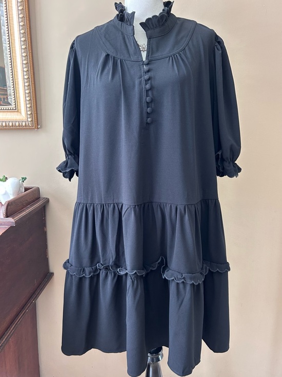 Tuckernuck Dresses & Skirts - Tuckernuck Pommander Place Black Selena Mini Dress SIze XXXL NWT